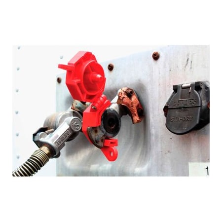 Accuform Accuform Stopout Trailer-Lock Glad Hand Lockout, Plastic KDD477